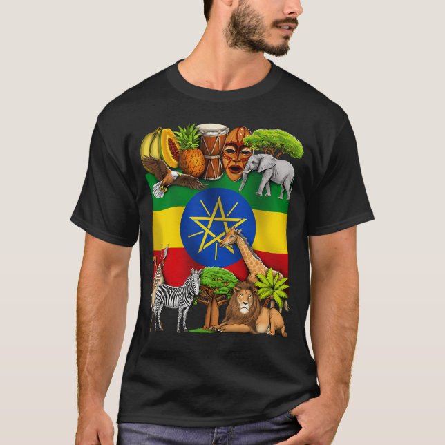 Äthiopien T-Shirt (Vorderseite)