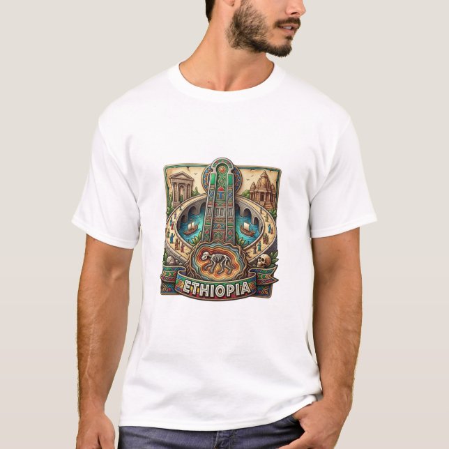 ÄTHIOPIEN T-Shirt (Vorderseite)