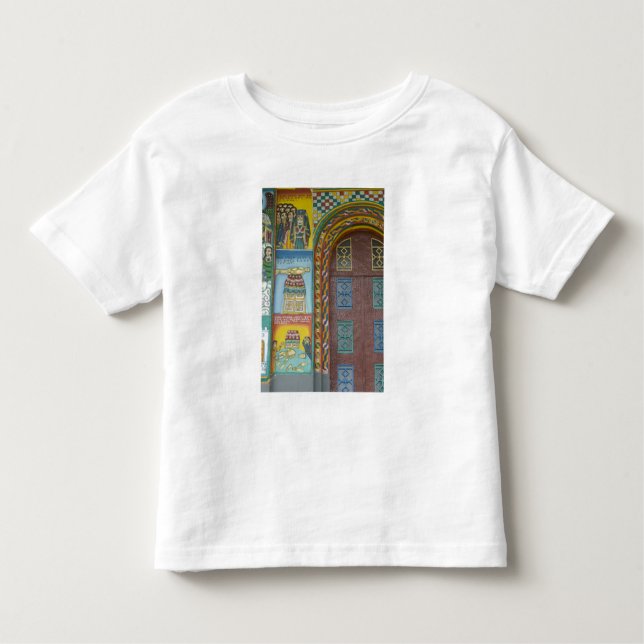 Äthiopien:  Tigray Region, Axum, Christ Church, Kleinkind T-shirt (Vorderseite)