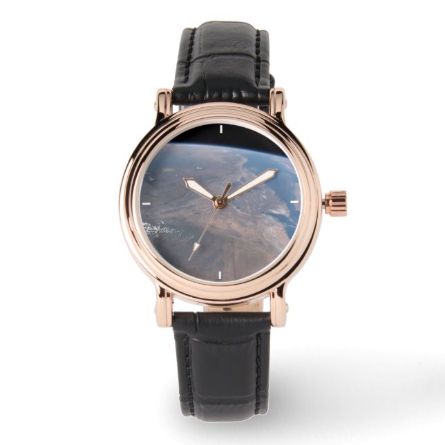 Äthiopien und ein Teil des Roten Meeres Armbanduhr (Vorderseite)