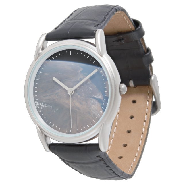 Äthiopien und ein Teil des Roten Meeres Armbanduhr (Schrägansicht)