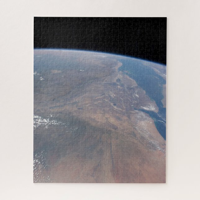 Äthiopien und ein Teil des Roten Meeres Puzzle (Vertikal)