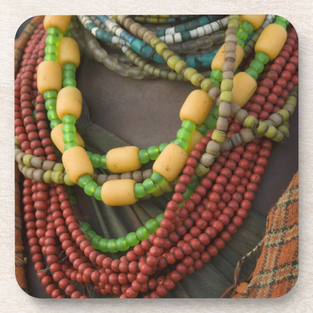 Äthiopien: Unteres Omo-Flussbecken, Omo-Delta, Getränkeuntersetzer (Vorderseite)