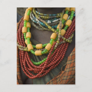 Äthiopien: Unteres Omo-Flussbecken, Omo-Delta, Postkarte