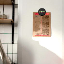 Äthiopisch-Alphabet Fotodruck