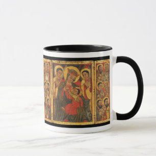 Äthiopisch-orthodoxe Icon l Theotokos Tasse