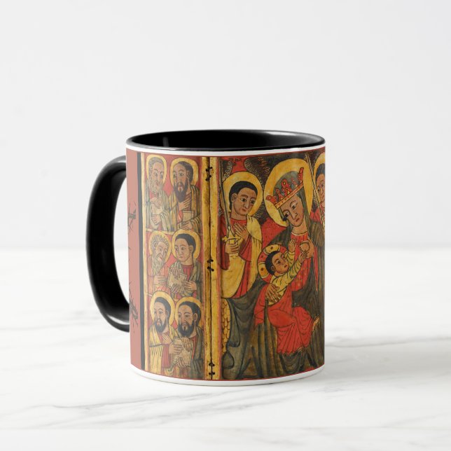 äthiopisch-orthodoxe l Theotokos l Disciples, Tasse (Vorderseite Links)