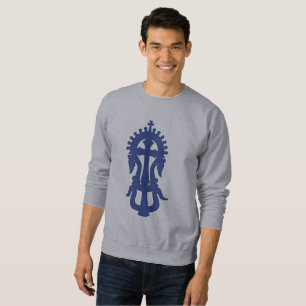 Äthiopisch-orthodoxe Tewahedo Cross Design Sweatshirt