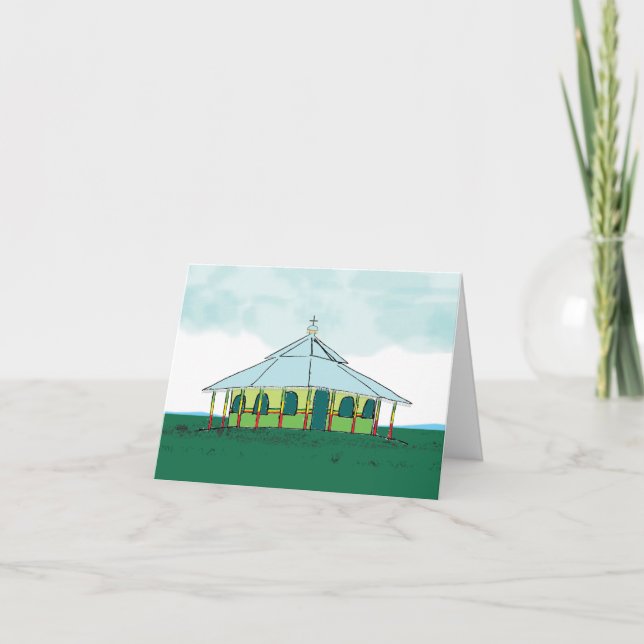 Äthiopisch-orthodoxer Kirchenurlaub Einladung (Vorderseite)