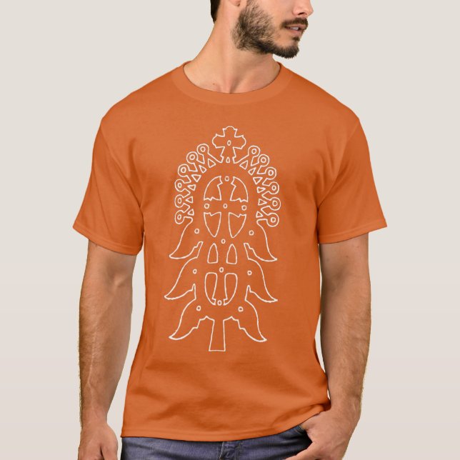 Äthiopisch-orthodoxes Kreuz-Timket T-Shirt (Vorderseite)
