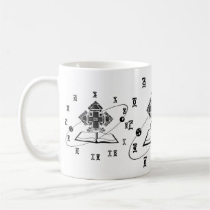 Äthiopische Bibel - Zeit-Uhr-Tasse Kaffeetasse