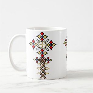 Äthiopische Cross-Classic-Tasse Kaffeetasse