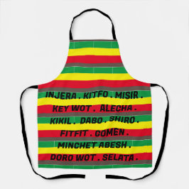 Äthiopische Design-Schürze Schürze