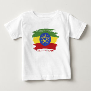 Äthiopische Flagge Baby T-shirt