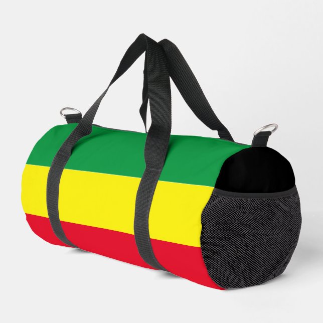 Äthiopische Flagge Duffle Bag (Rechte Ecke)