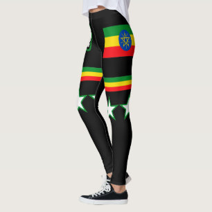 Äthiopische Flagge Leggings