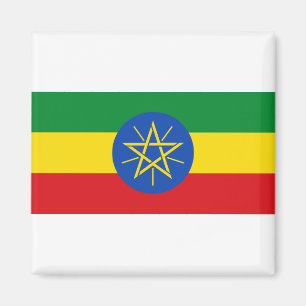 Äthiopische Flagge Magnet