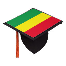 Äthiopische Flagge Rasta-Abschluss