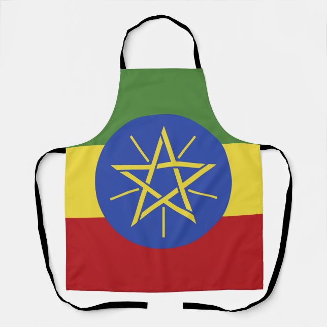 Äthiopische Flagge Schürze (Vorderseite)