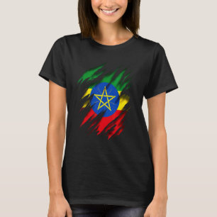 Äthiopische Flagge T-Shirt