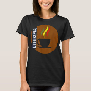 Äthiopische Kleidung Kaffee T-Shirt