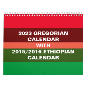 Äthiopischer Kalender & Gregorianischer Kalender 2