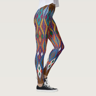 Äthiopisches Ethnisches Muster / Tilet Leggings