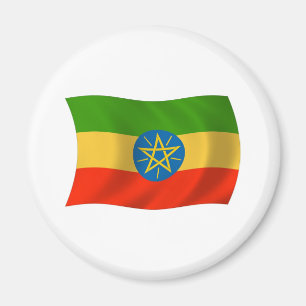 Äthiopisches Flaggenmagnet Magnet