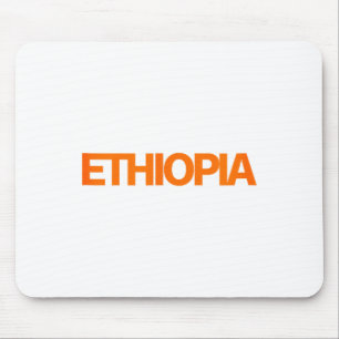 Äthiopisches Weißes T-Shirt.png Mousepad