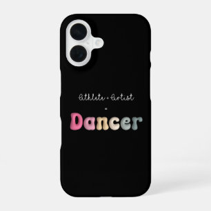 Athlet + Künstler = Tänzer, Lustige Geschenke für iPhone 16 Hülle