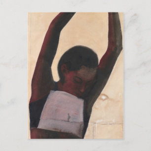 Athlete Postkarte