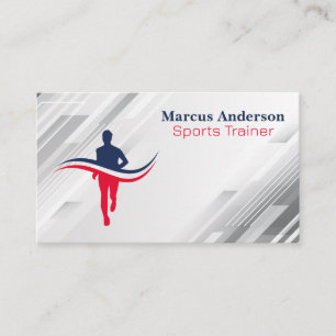 Athlete Runner-Logo   Personal Trainer Visitenkarte