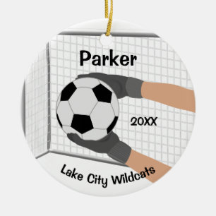 Athlete Soccer Goalie Ornament