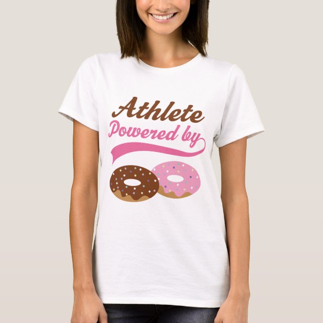 Athleten-lustiges Geschenk T-Shirt (Vorderseite)