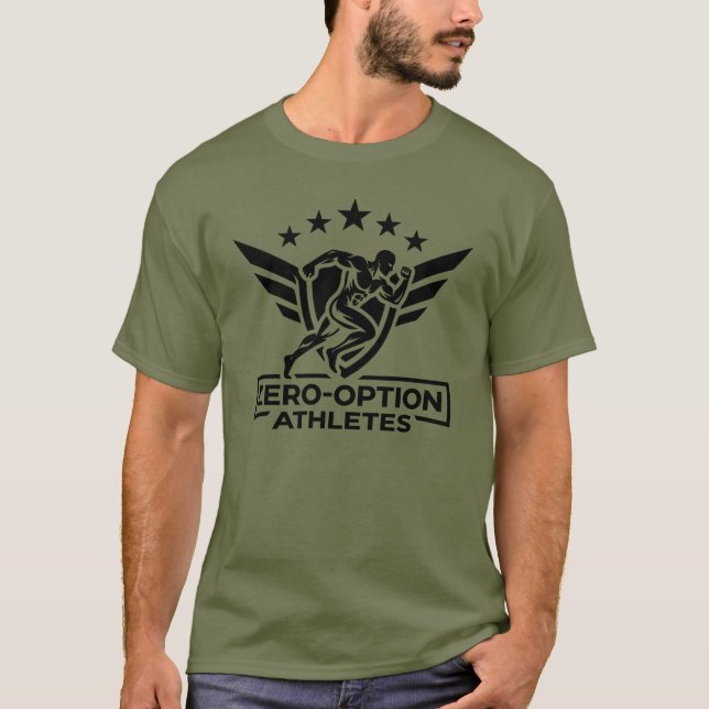 Athleten mit Null-Option T-Shirt (Vorderseite)