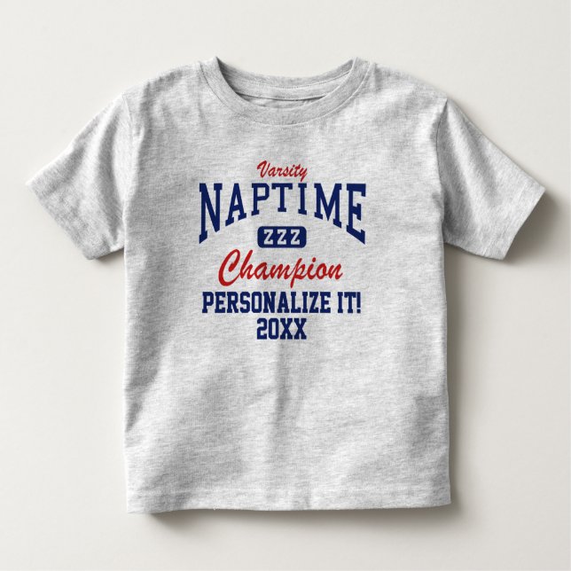 Athletic Champion Naptime T - Shirt (Vorderseite)