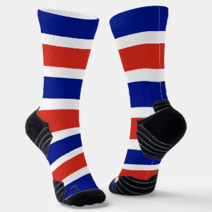 Athletic Crew Sock mit Fahne von Costa Rica Socken