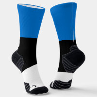 Athletic Crew Sock mit Flagge Estlands