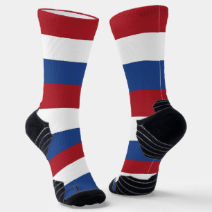 Athletic Crew Sock mit niederländischer Flagge Socken