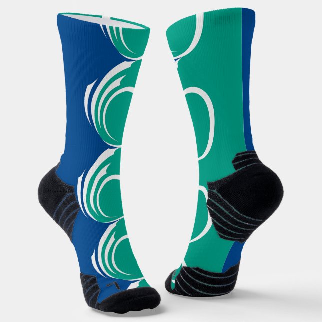 Athletic Crew Sock with flag of Ottawa, Canada Socken (Gewinkelt)