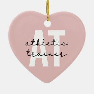 Athletic Trainer AT Sport Keramik Ornament