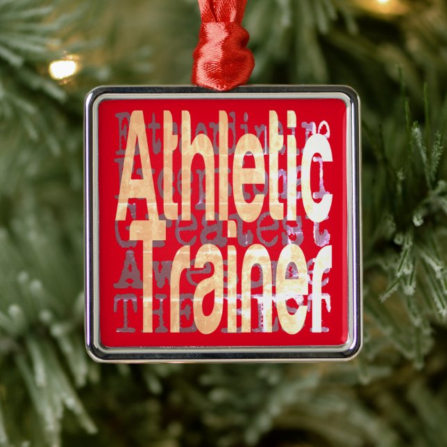Athletic Trainer Extraordinator Ornament Aus Metall (Baum)