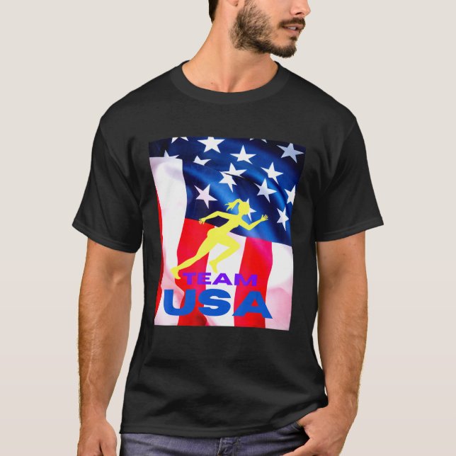 Athletic US Team T-Shirt (Vorderseite)