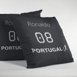 Athletic Varsity Name Number Soccer Personalized Kissen