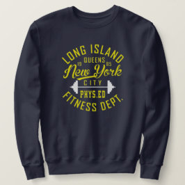 Athletic Varsity Style Long Island New York Sweatshirt