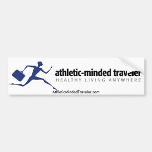 AthleticMindedTraveler.com-Autoaufkleber Autoaufkleber
