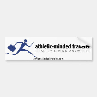 AthleticMindedTraveler.com-Autoaufkleber Autoaufkleber