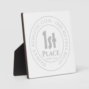 Athletics 1. Preis Trophäe Award Fotoplatte