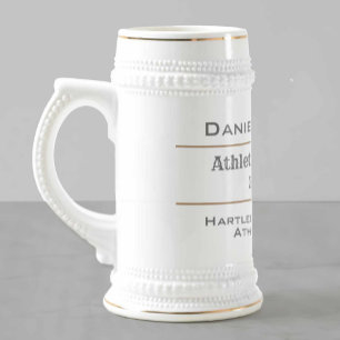 Athletics Champion Bierglas