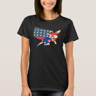 Athletics USA olympische Athleten T-Shirt